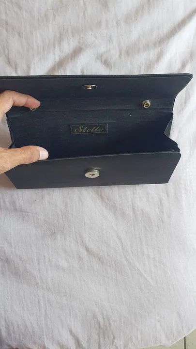 Bolsa de mão preta - Foto 2