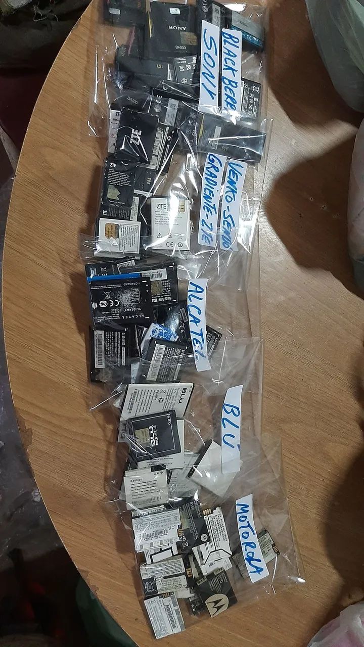 Baterias para Celular Diversas Marcas  usadas. - Foto 3