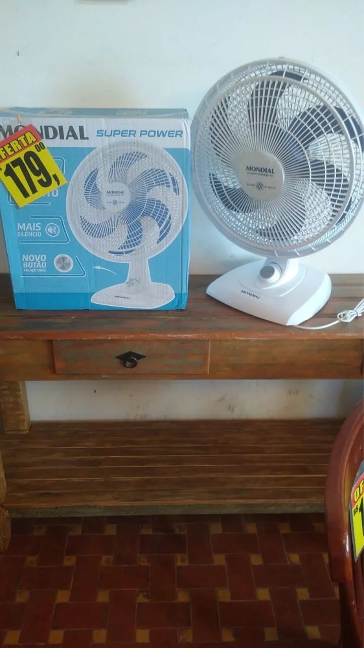 VENTILADOR MUITO FORTE, na caixa lacrada em oferta  - Foto 3