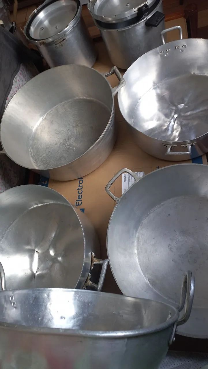 Kit Panelas e Panelas de Pressão em Alumínio - Foto 5