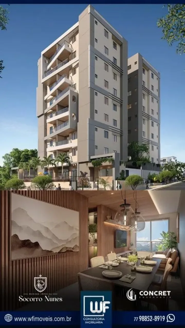 Lançamento de apartamento no Candeias, Vitória da Conquista-BA: 4 quartos, 3 suítes, 2 sal