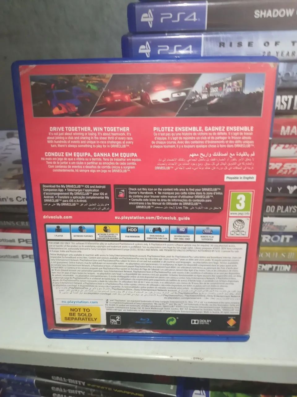 Jogo Driveclub PS4 Usado  - Foto 2