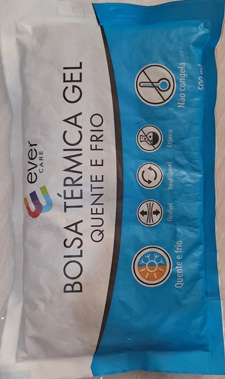 Bolsa térmica de gel Ever Care 500 ml - quente e frio