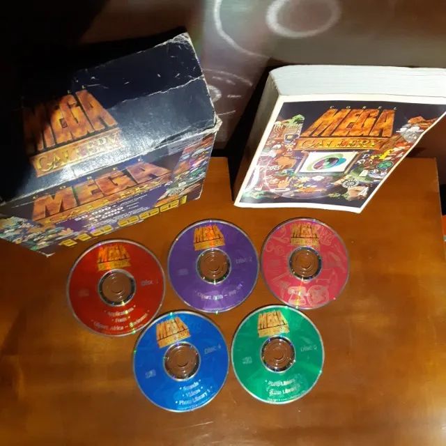 Corel Mega Gallery. Original Caixa, Livro e 5 cds - Foto 3