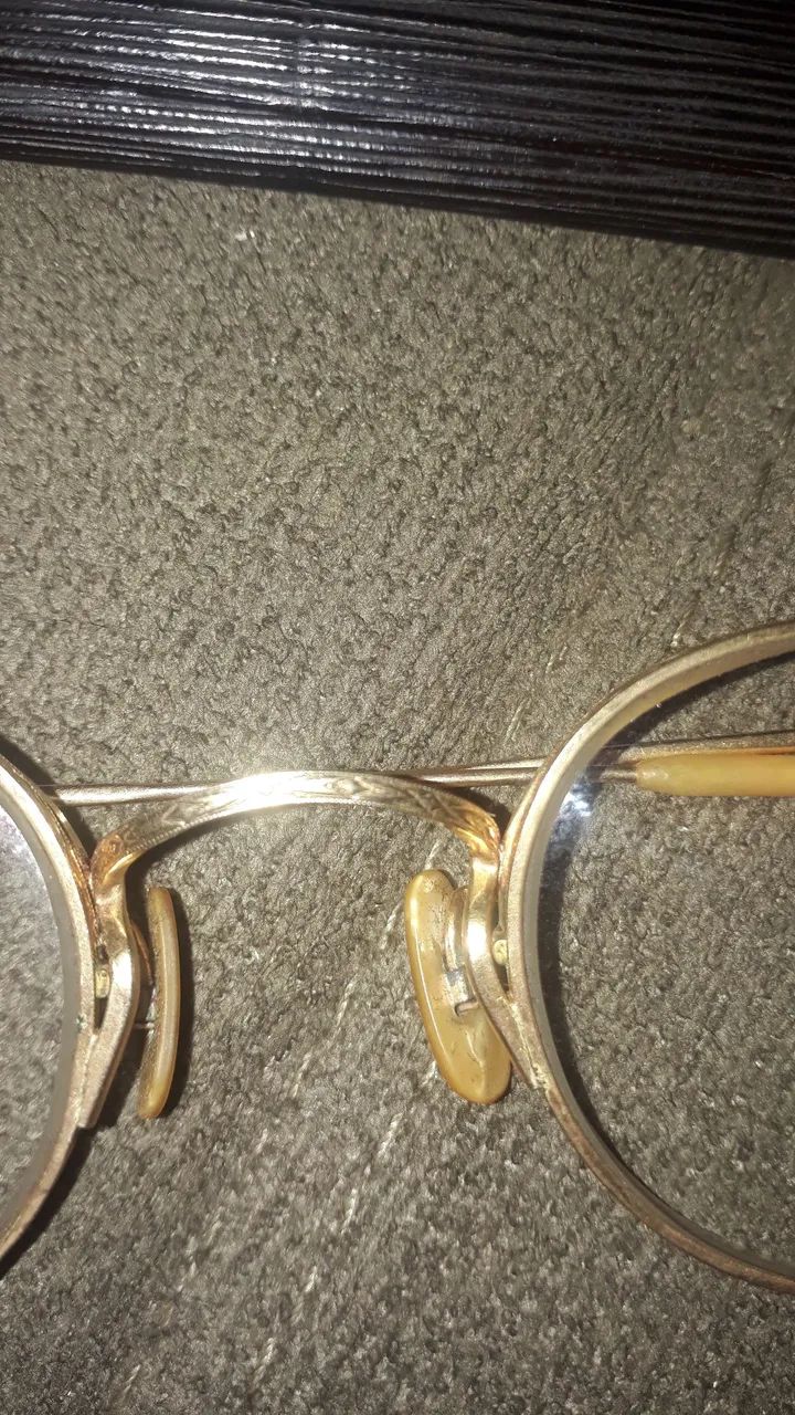 Óculos redondos vintage com estojo - Foto 3