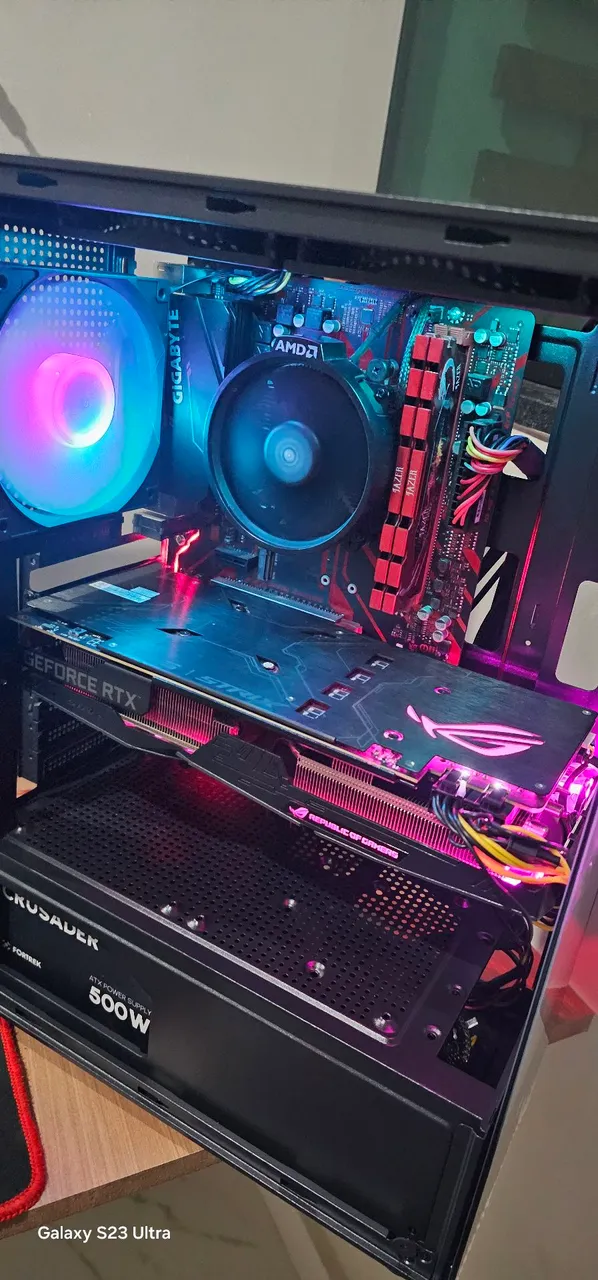 Placa de Vídeo rtx 2060 asus rog strix