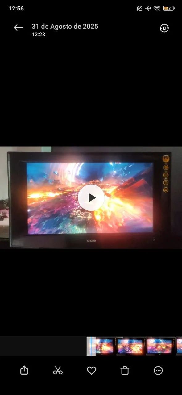 TV LCD CCE TL-660 26?polegadas c/conversor Digital HD