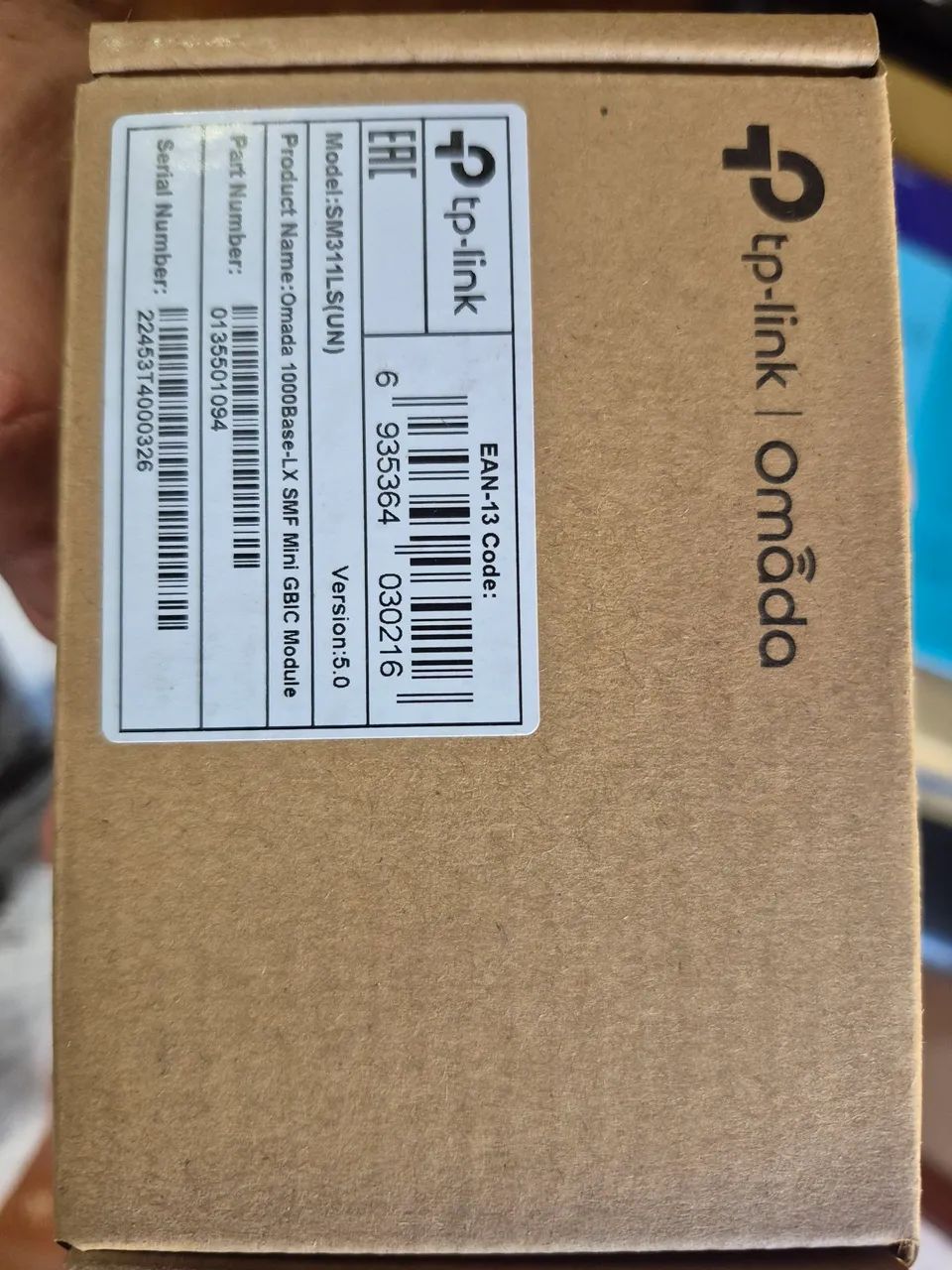Módulo GBIC Mini SMF LX TP-Link Omada