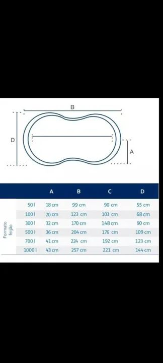 Piscina polietileno feijão 500 Litros - Foto 6