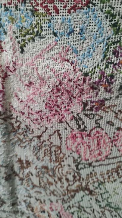 Tapeçaria Francesa bordado à mão com flores - Foto 2