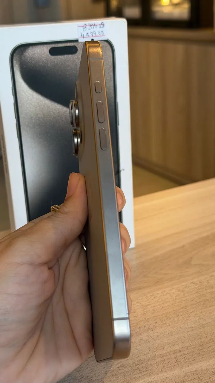 iPhone 15 Pro Max 256Gb 86% Natural - Seminovo - Foto 2