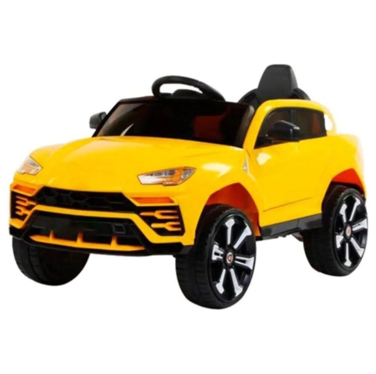 Mini Carro Elétrico Importway Lamborghini Infantil Amarelo com Controle, Som e Luzes - Foto 2