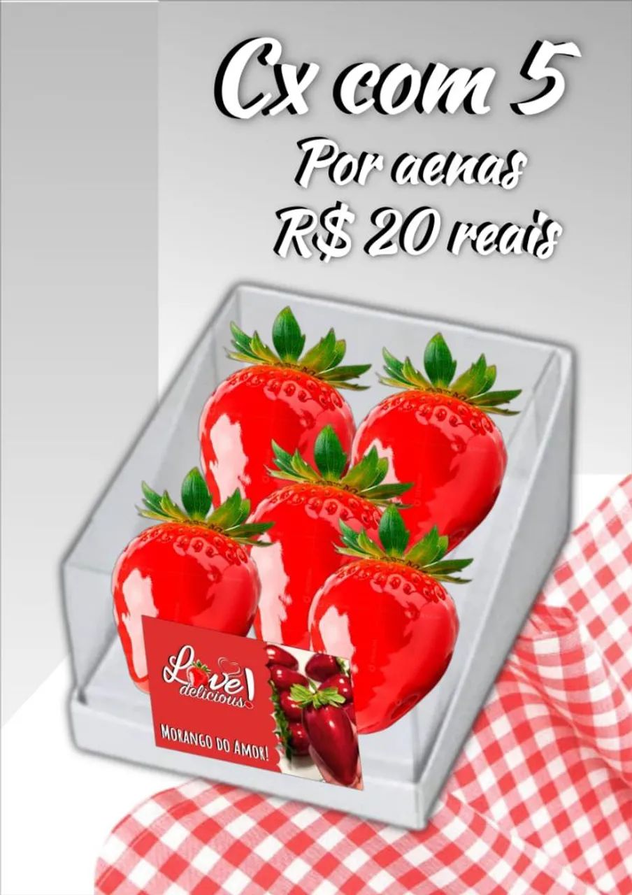 Morango do Amor - Delicioso! - Foto 2