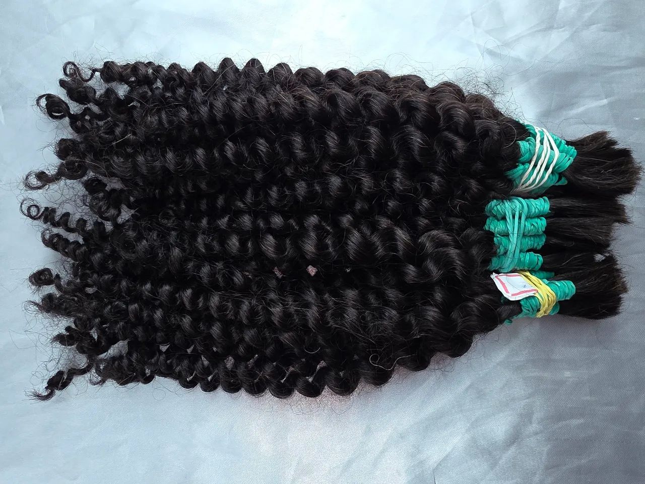 Cabelo humano cacheado com aplicação 100gm + aplicação 65cm 720 - Foto 2