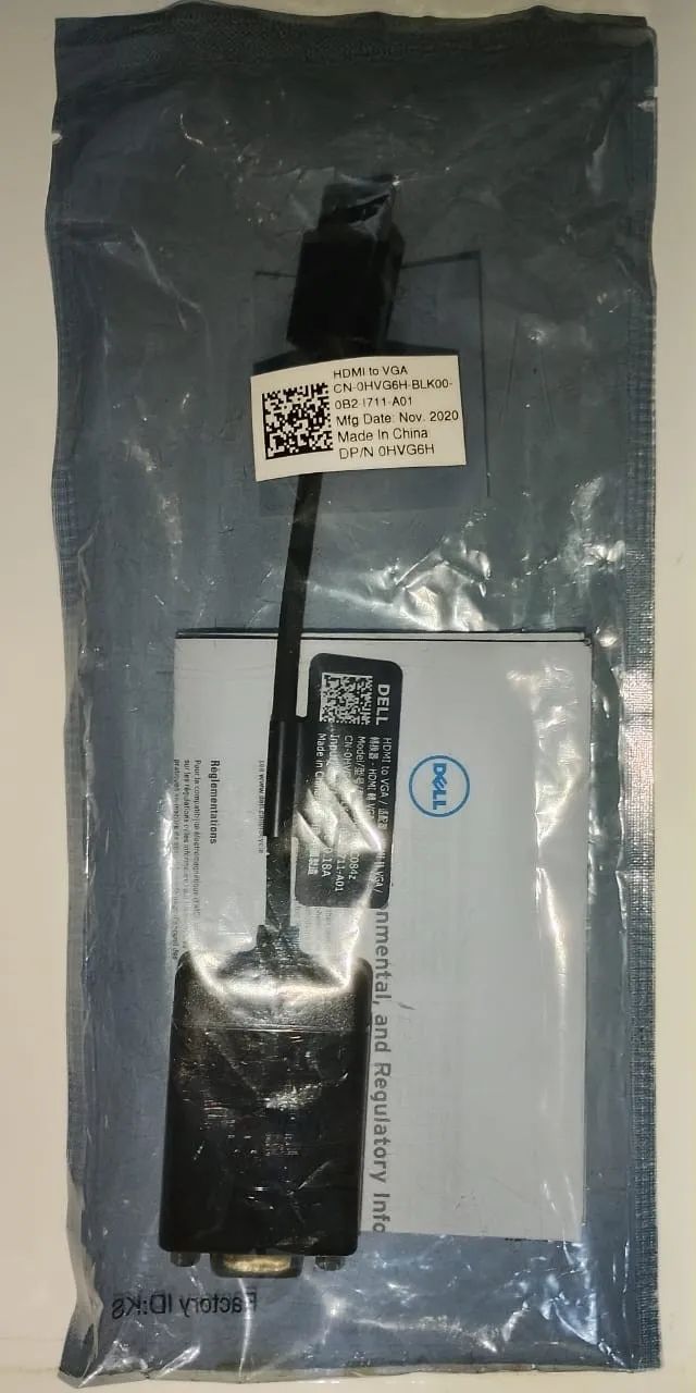 Conversor HDMI para VGA Original Dell - Foto 3