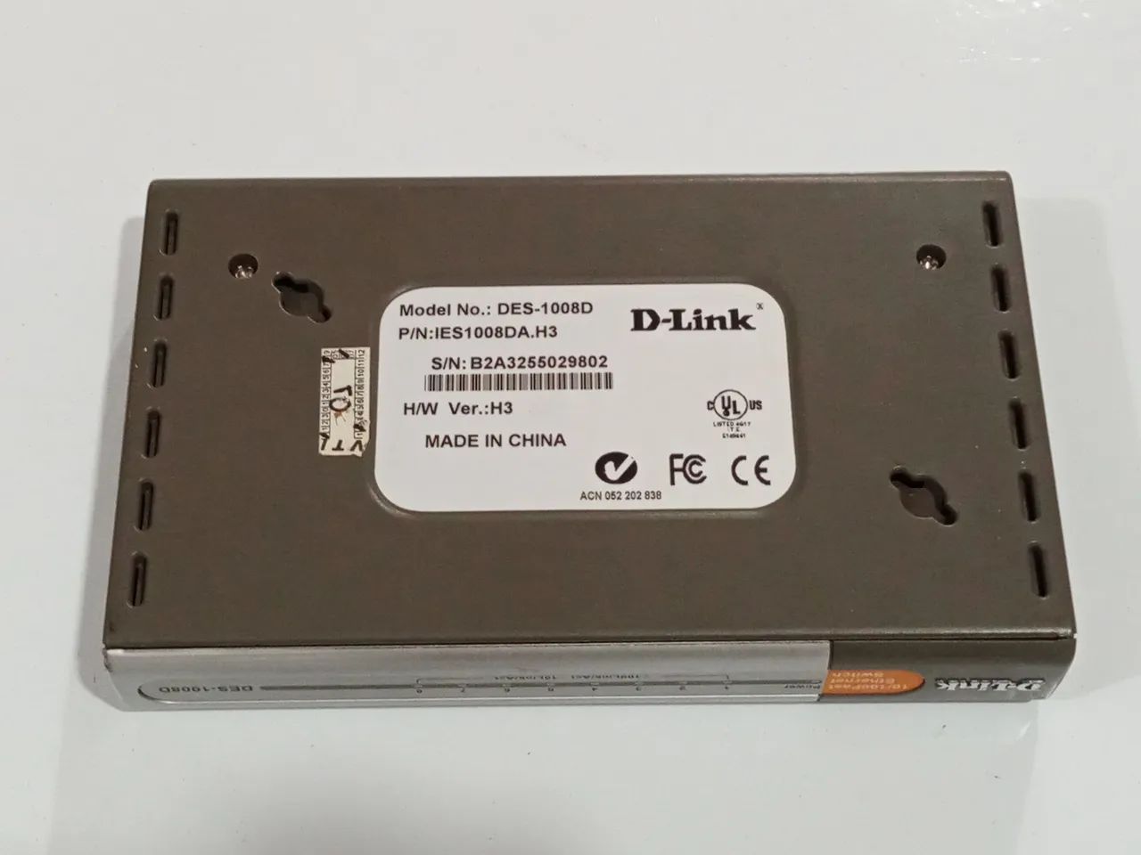 Roteador D-Link DES-1008D com defeito  - Foto 6