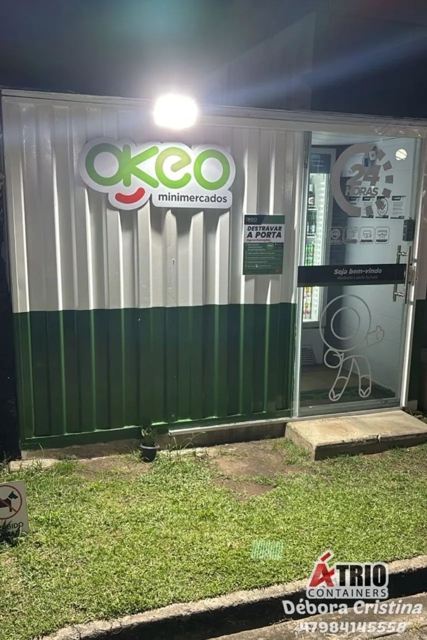 Container conveniência desmontável mini mercado - Foto 5