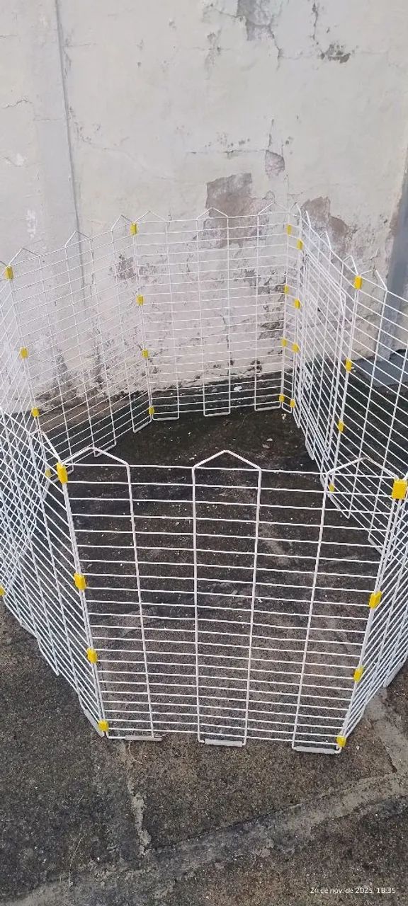 Cercado/Gaiola/Canil Articulado de Metal - Foto 5