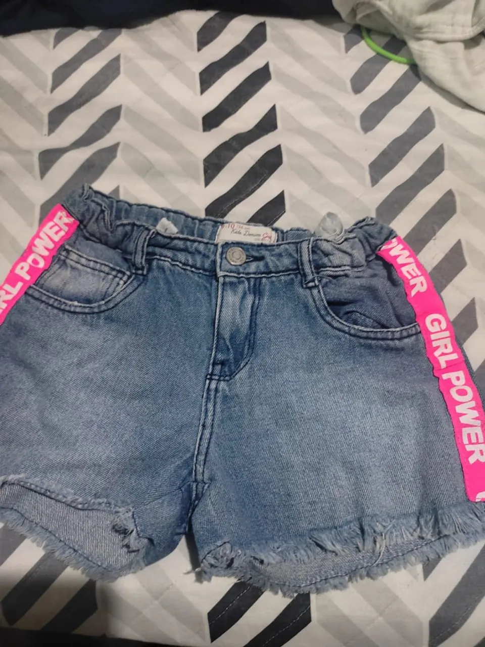 Short Jeans Infantil Girl Power