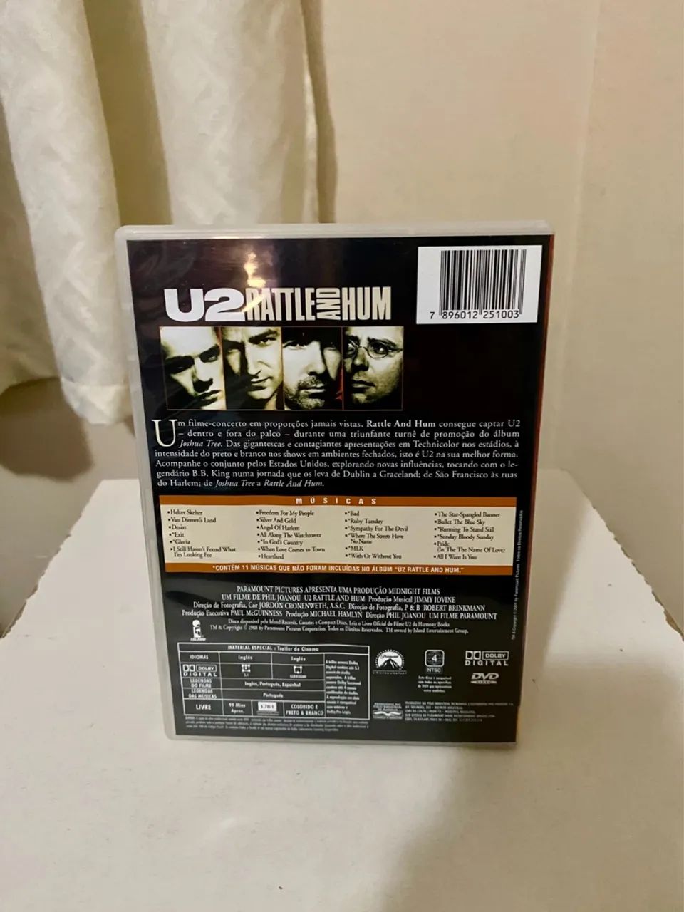 DVD U2 - Rattle And Hum - Foto 2