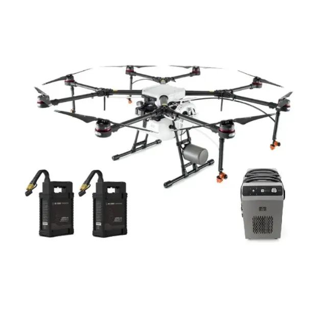 Drone DJI Agras MG-1S Octocóptero (8 Motores) + Gerador Hyundai + 4 Baterias - Completo