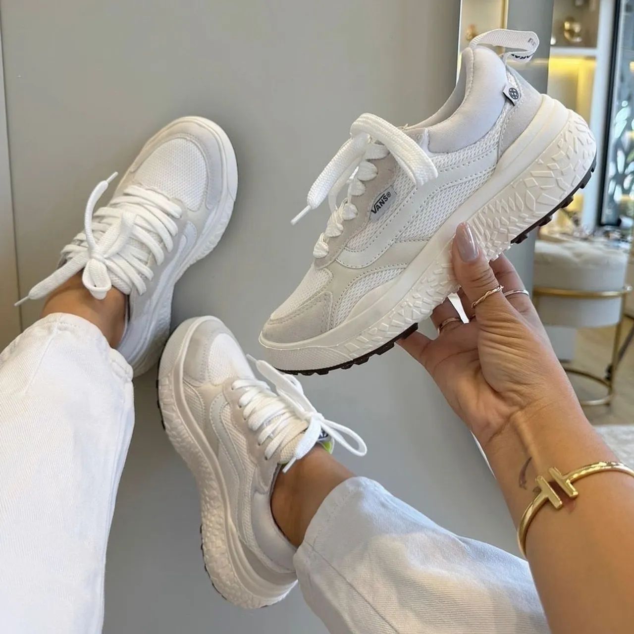 Tênis Vans Branco VR3 - Foto 2