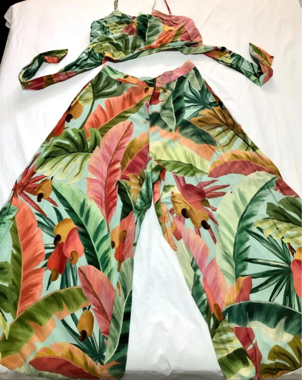 Calça + cropped Farm TAM GG