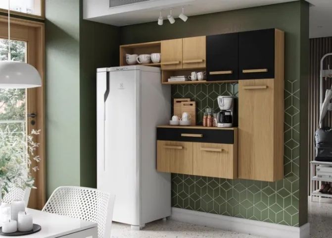 Cozinha Compacta Com Balcão Acari
