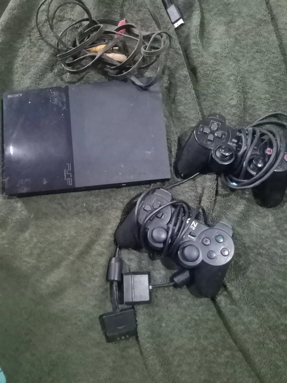 Playstation 2 com controles