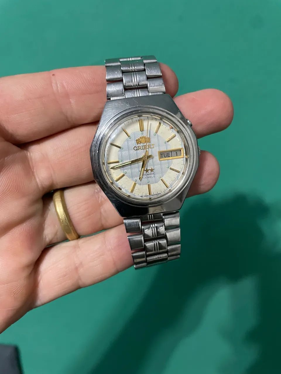 Orient três estrelas automático - Foto 3