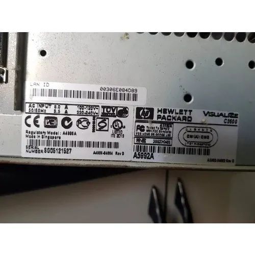 Hp C3600 Visualize Workstation Pa-8600 552mhz Risc 2gb 32gb - Foto 4