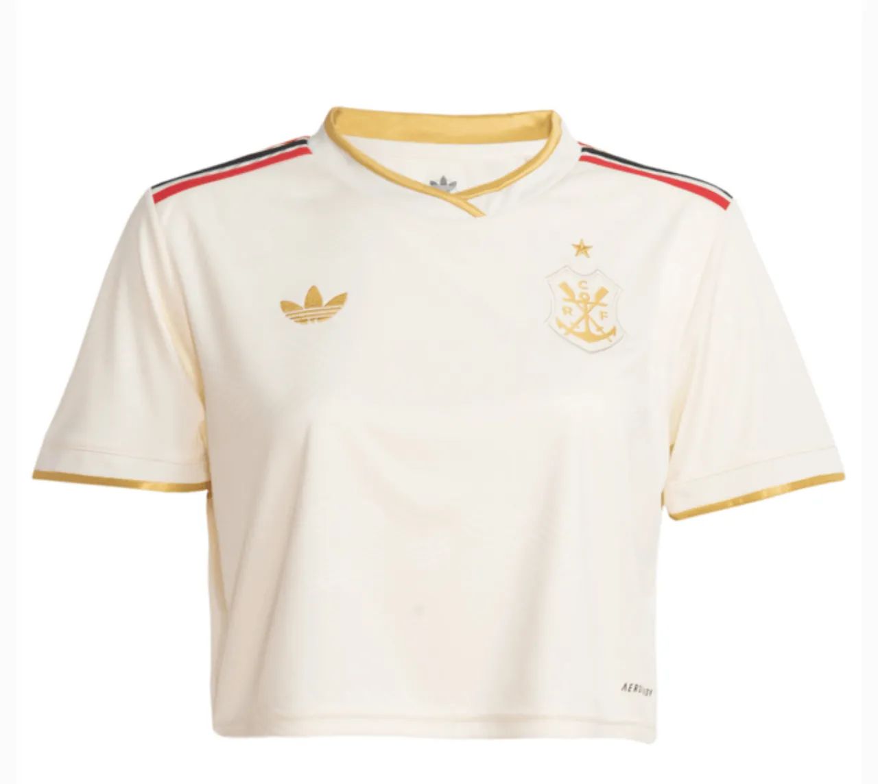 Nova Camisa Flamengo Feminina Cropped - Foto 3