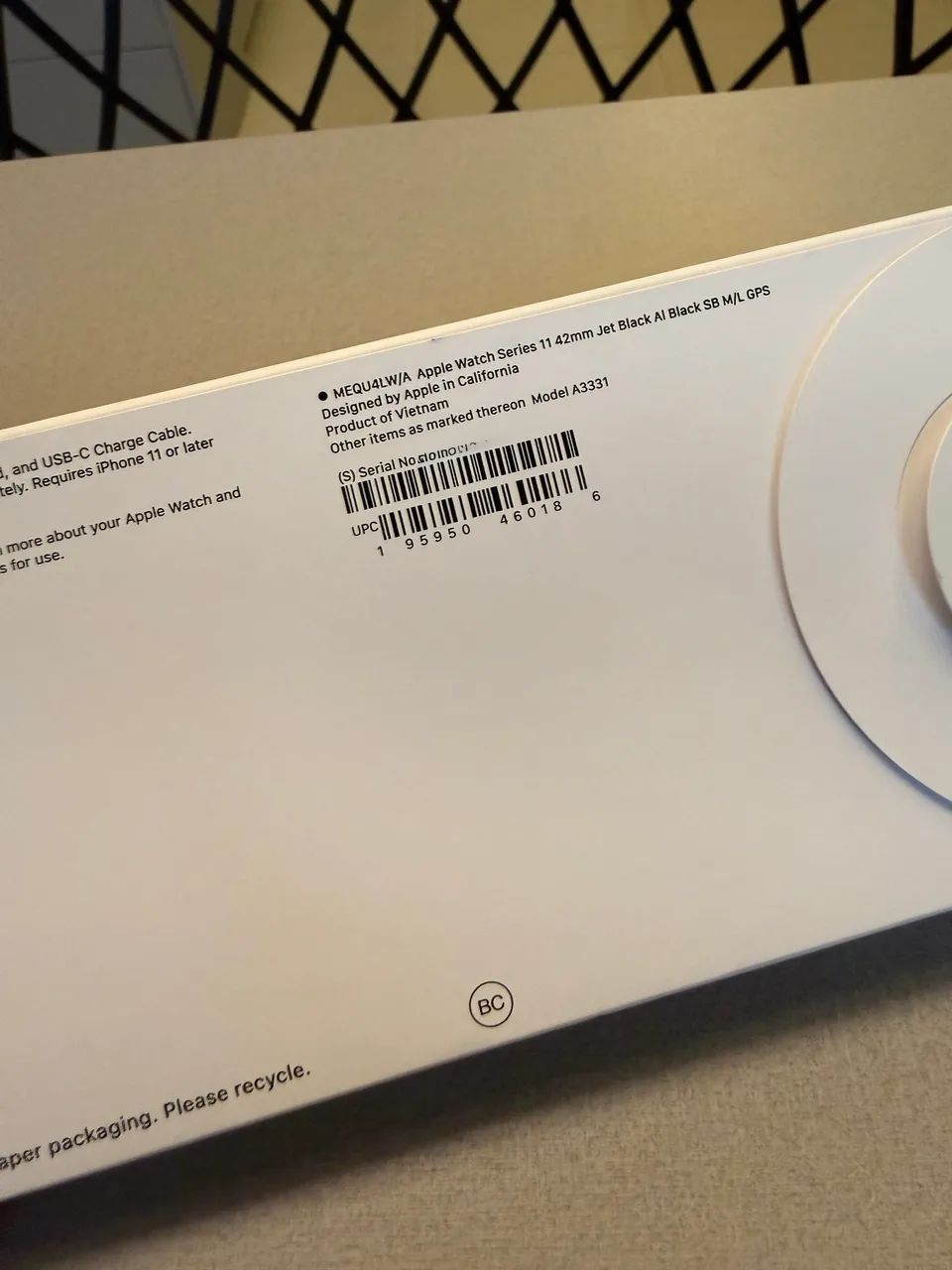 Apple Watch Series 11 46mm Jet Black Lacrado Promoção! - Foto 2