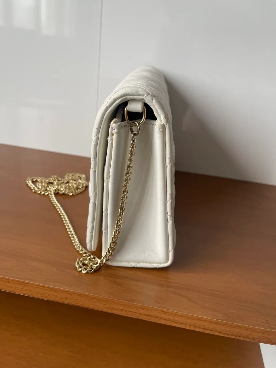 Bolsa branca love moschino  - Foto 4