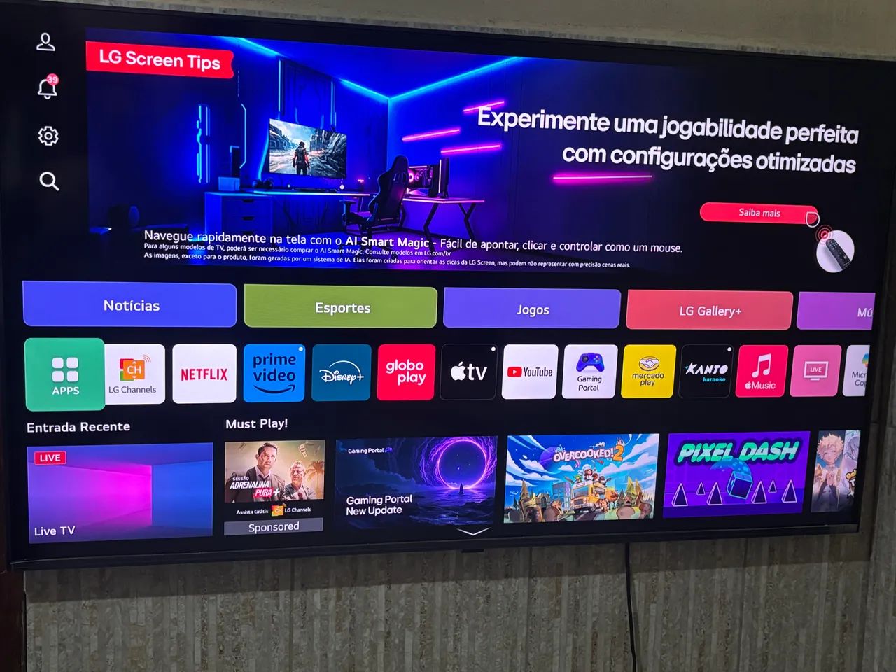 TV LG QNED 55