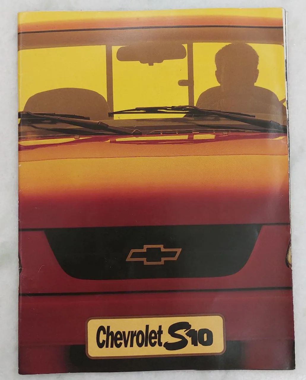 Folheto de 1995 do lançamento da Chevrolet S10