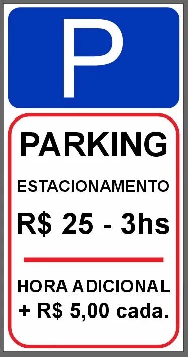 Vaga para Trabalho em Estacionamento