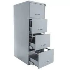 ARQUIVO AÇO 4 GAVETAS COM CHAVE - Foto 2