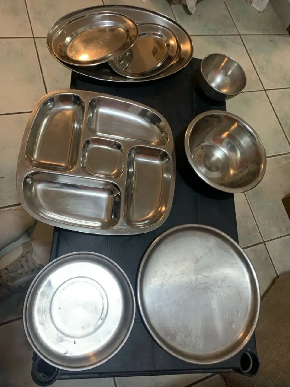 Jogo de Travessas em Aço Inox - Foto 4