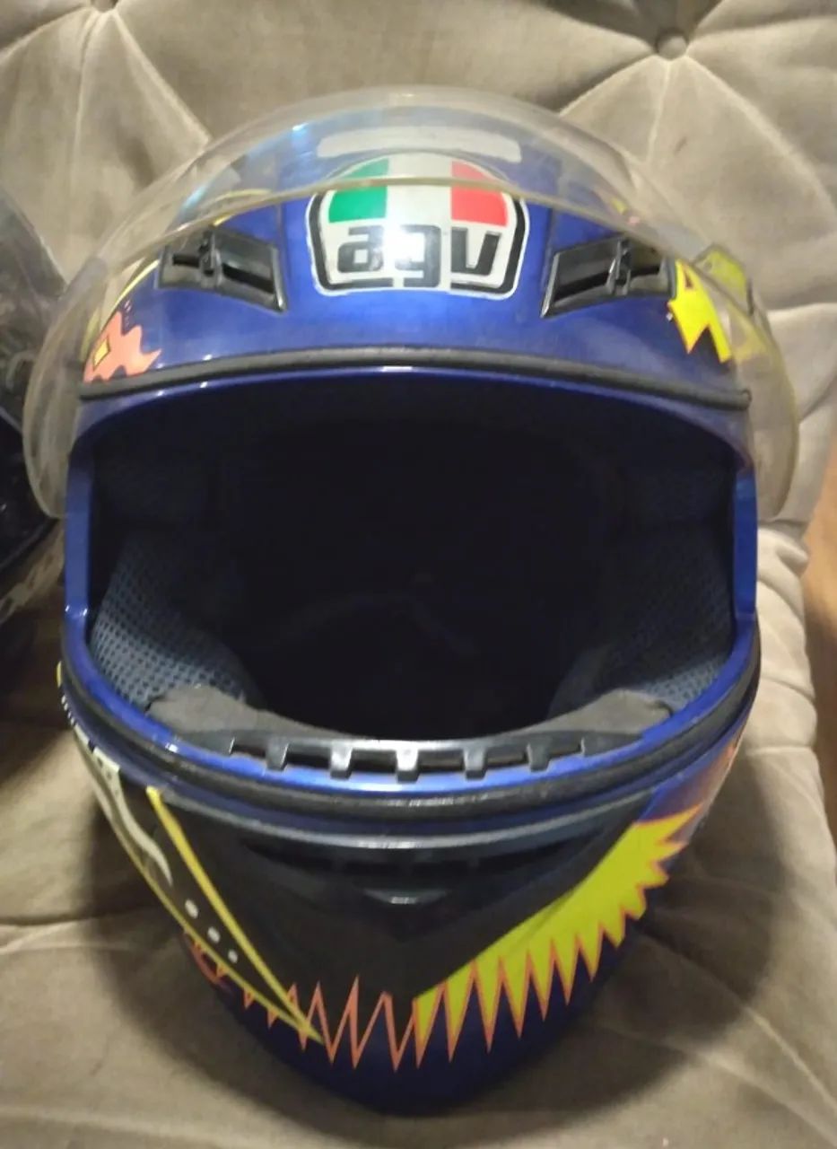 Capacete AGV MODELO RARO - Foto 2