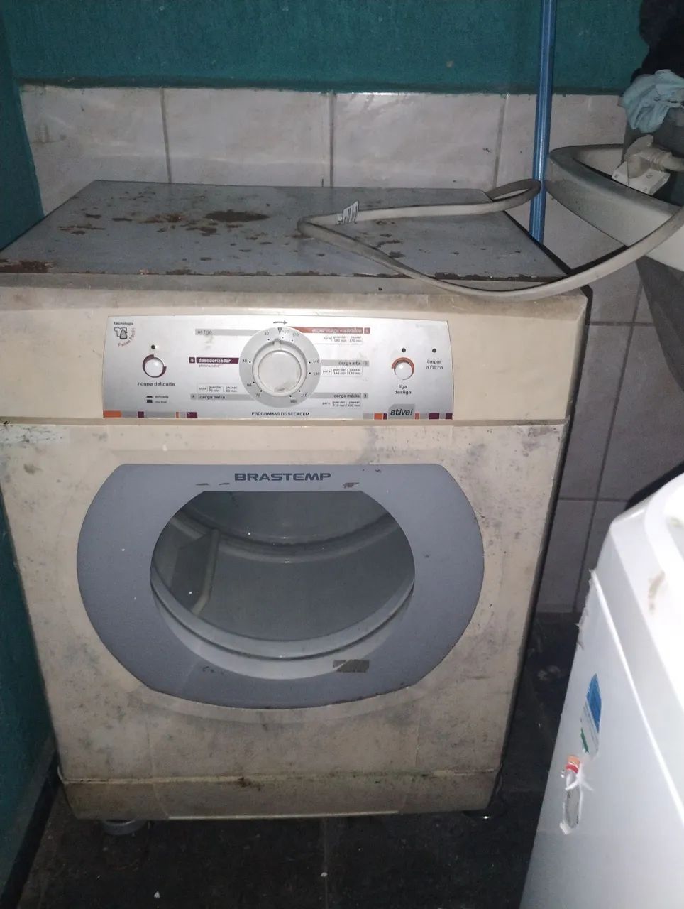 Secadora 10KG Brastemp - Usada Com Defeito - Capa de Brinde - Foto 2