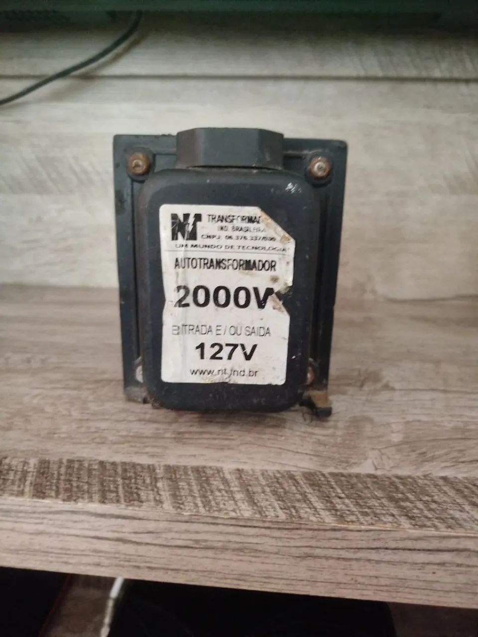 Transformador 2000V 127V