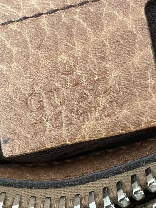Bolsa couro marrom claro Gucci - Foto 4