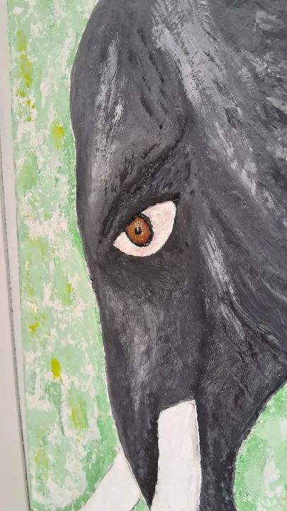 Quadro Decorativo Tela Elefante para Casa/Escritório/Gourmet  - Foto 2