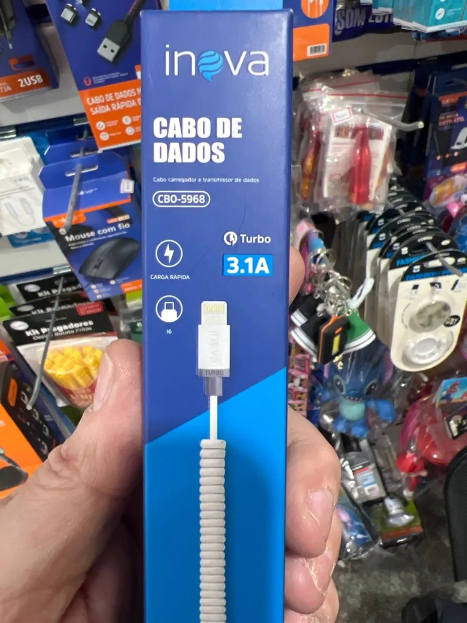 Cabo de Dados Turbo 3.1A Inova - Foto 3