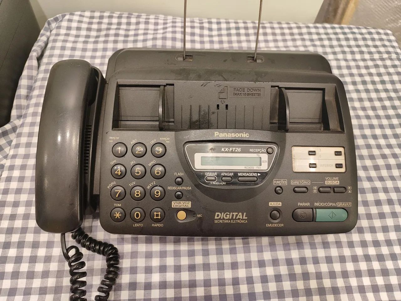 Fax Panasonic KX-FT26 - Funcionando