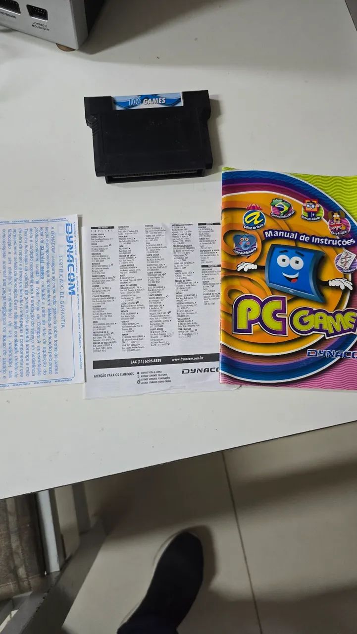 PC Game Dynacom - Console de jogos com 106 jogos - Foto 2
