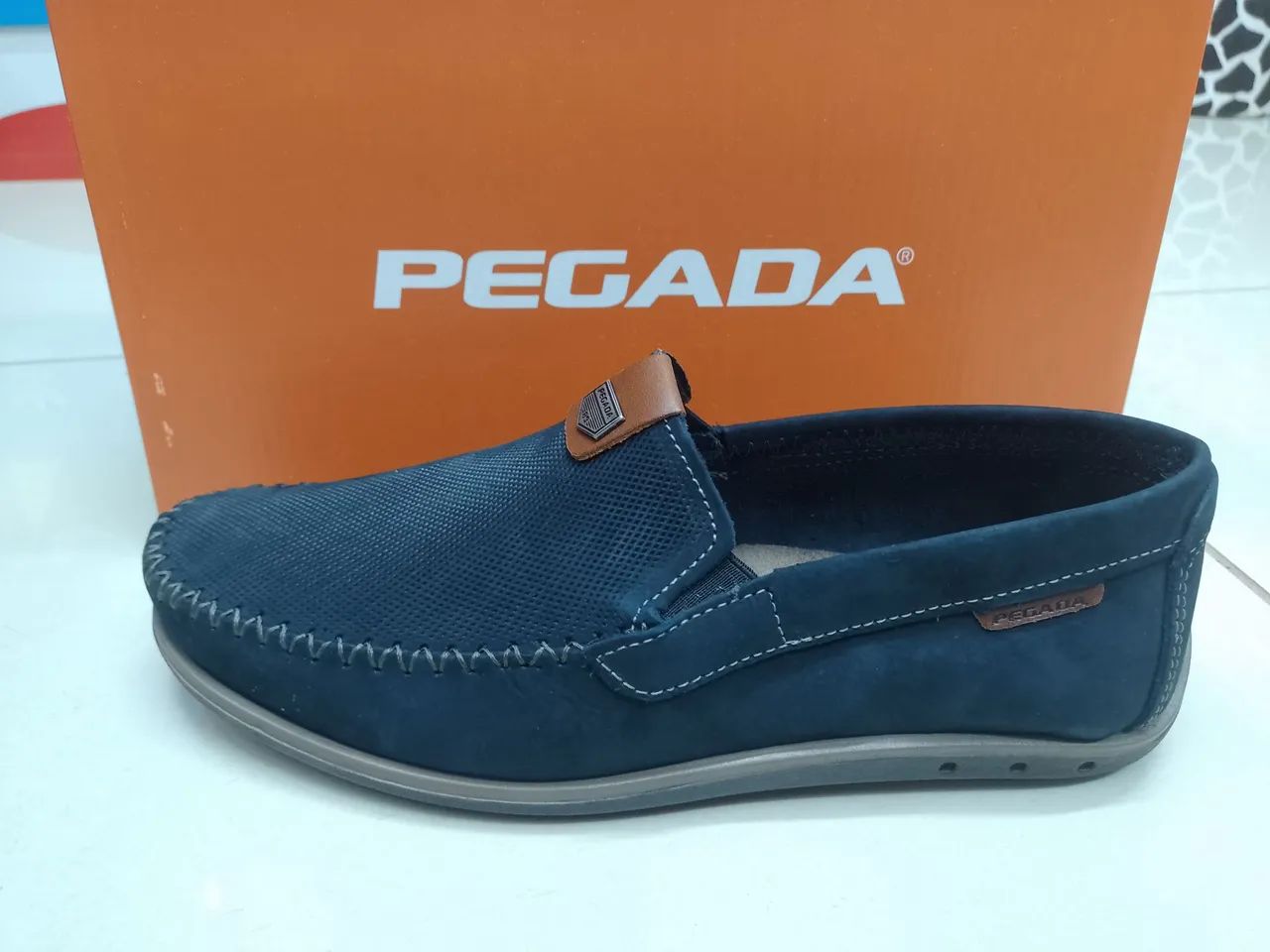 Sapato Masculino Pegada Azul