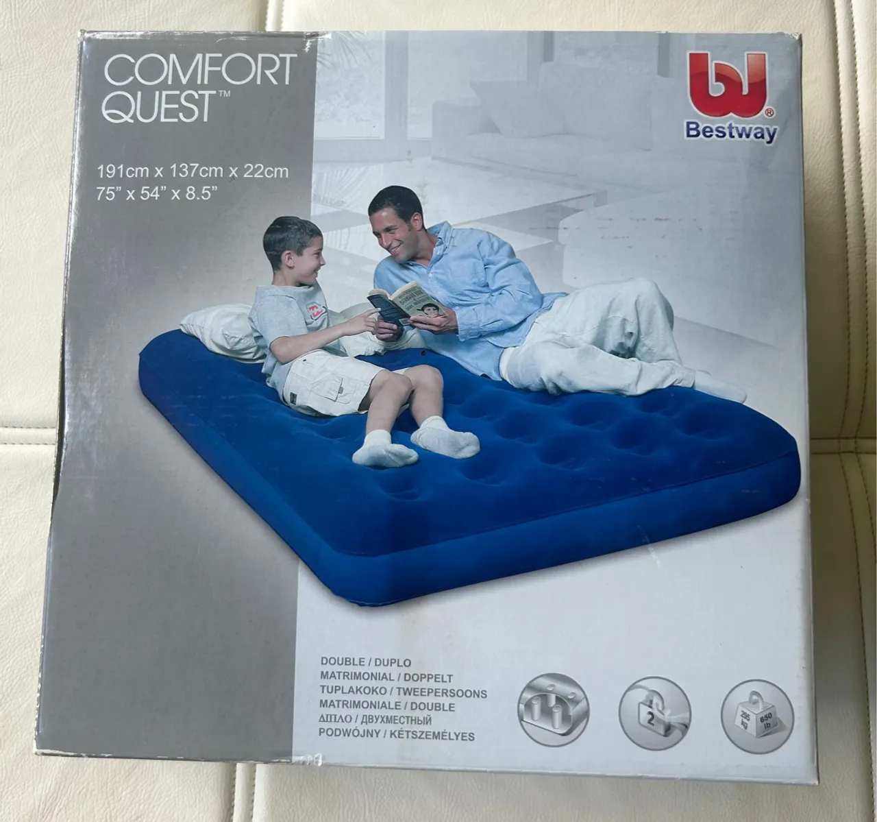 Colchão inflável casal Bestway