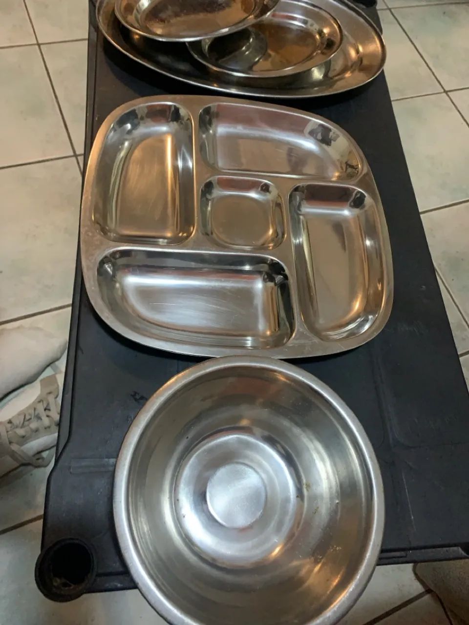 Jogo de Travessas em Aço Inox - Foto 3